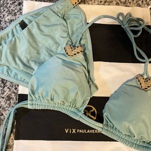 ViX size large aqua bikini